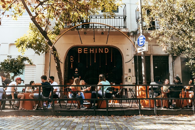 Behind Bar